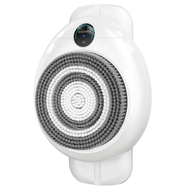 Electric Wall-Mounted Bath Brush for Automatic Back Rubbing - clip memories