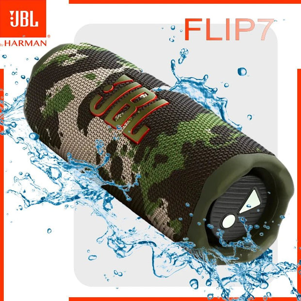 JBL Flip 7 Mini Bluetooth Speaker - IP68 Waterproof, Powerful Bass - CLIP GADGETS