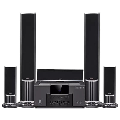 5.1 Home Theater Audio System w/ Surround Sound Speakers - CLIP GADGETS