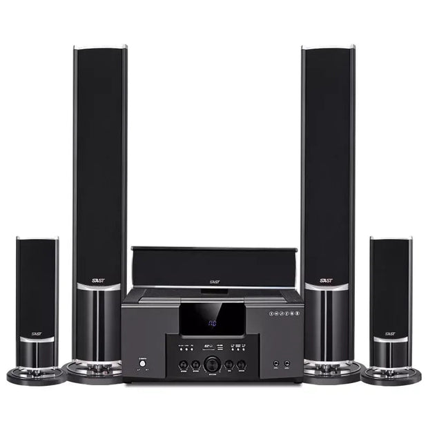 5.1 Home Theater Audio System w/ Surround Sound Speakers - CLIP GADGETS