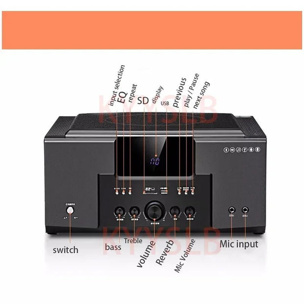 5.1 Home Theater Audio System w/ Surround Sound Speakers - CLIP GADGETS