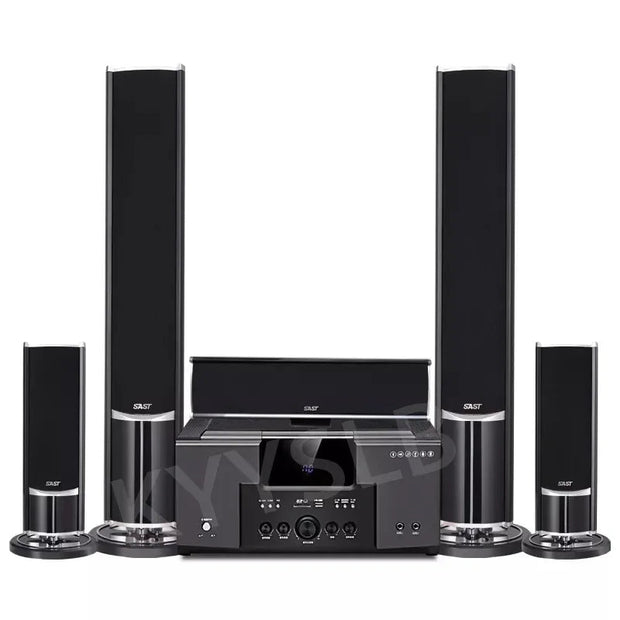 5.1 Home Theater Audio System w/ Surround Sound Speakers - CLIP GADGETS