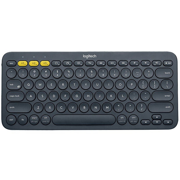 Logitech K380 Mini Bluetooth Wireless Keyboard Tablet Phone - clip memories