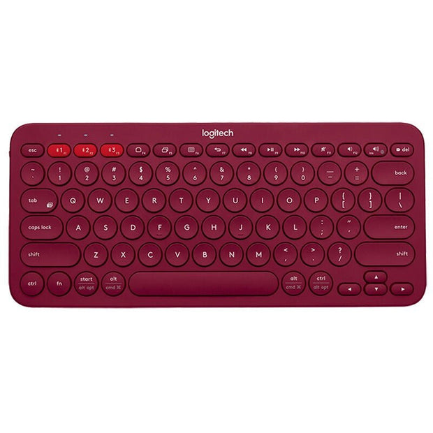Logitech K380 Mini Bluetooth Wireless Keyboard Tablet Phone - clip memories
