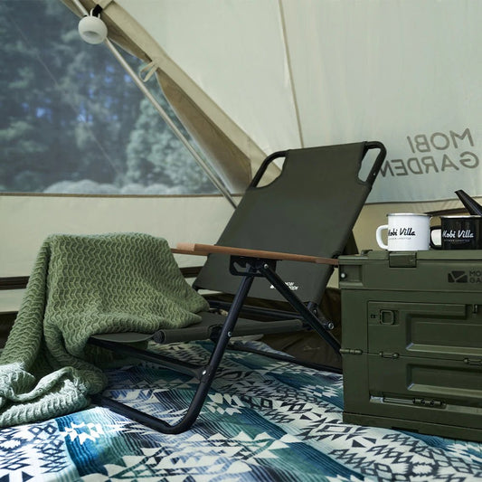 Portable Folding Camping Chair with Adjustable Armrests - Campify