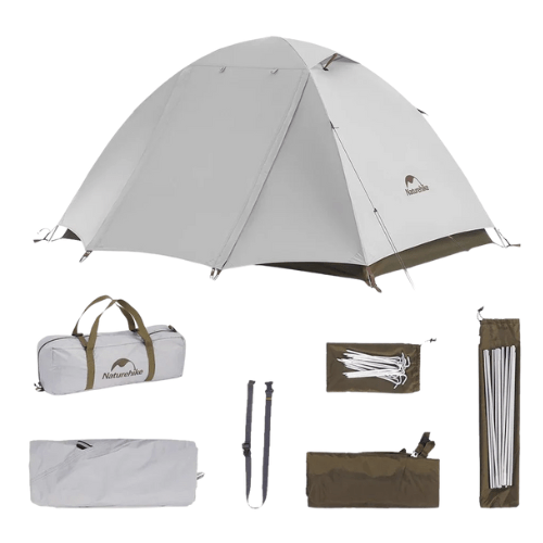Naturehike 2 - 3 Person Waterproof Camping Tent - Ultralight Sun Shelter - Campify