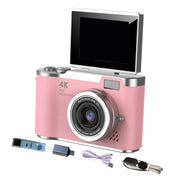 Compact Portable 48MP 4K Digital Camera with 8X Zoom - clip memories