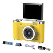 Compact Portable 48MP 4K Digital Camera with 8X Zoom - clip memories