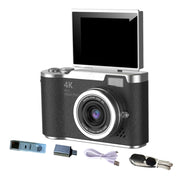Compact Portable 48MP 4K Digital Camera with 8X Zoom - clip memories