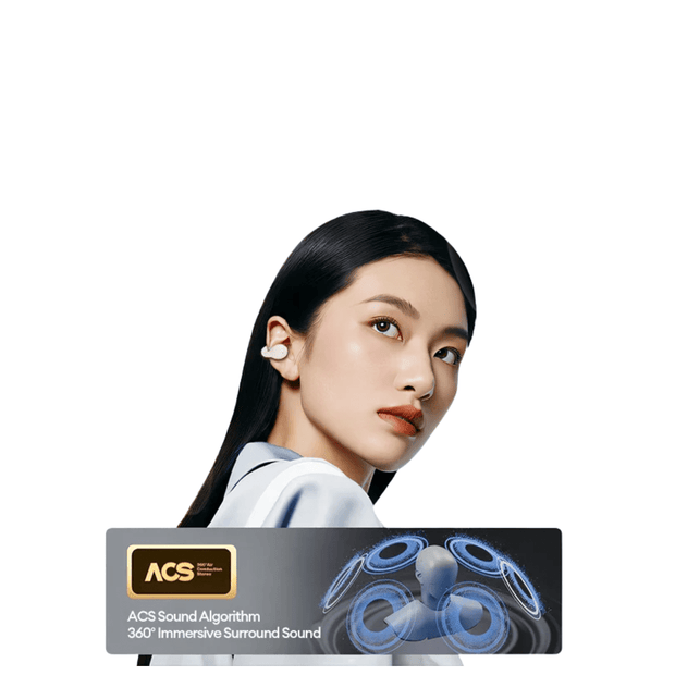 Lenovo LP25 Wireless Bluetooth Ear Clip Headphones - Long Battery Life, HIFI Surround Sound, Mic - clip memories