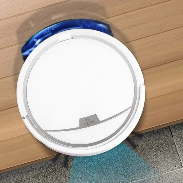 Wireless Smart Vacuum Robot: App Controlled Wet/Dry Floor Sweep with 2800PA Suction & Quiet Mopping - clip memories