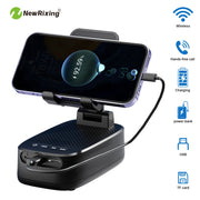 NewRixing 6W Wireless Speaker with Dual Pairing & Phone Holder - CLIP GADGETS