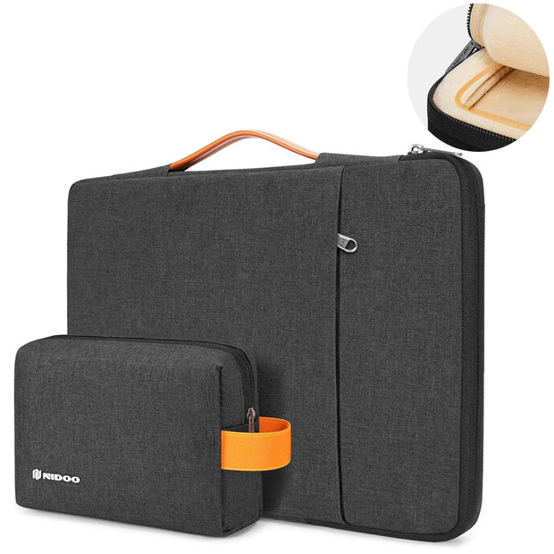 NIDOO Waterproof Laptop Bag Case for Macbook Air Pro 13 15 - clip memories