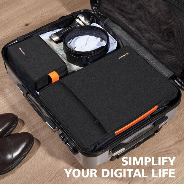 NIDOO Waterproof Laptop Bag Case for Macbook Air Pro 13 15 - clip memories