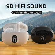 Wireless Noise Cancelling Earbuds with LED Display - Perfect for Running! - CLIP GADGETS