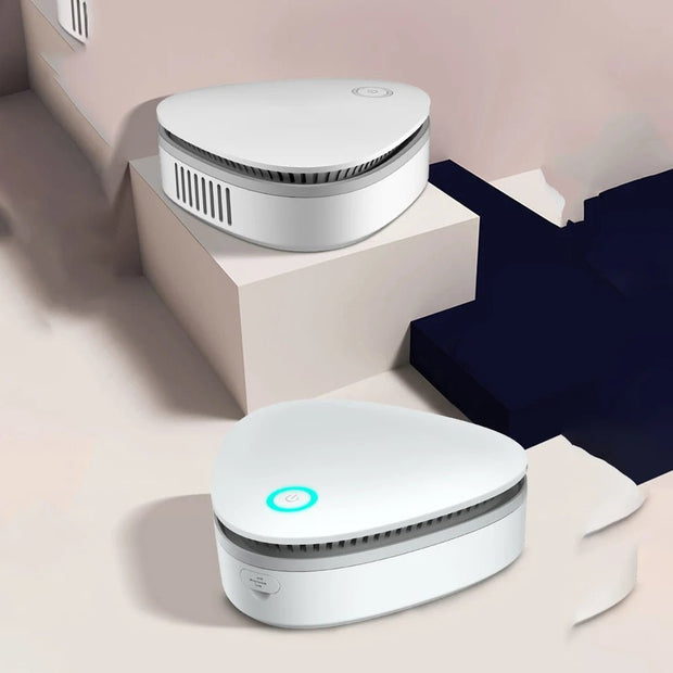 Mini Ozone Sterilizer Air Purifier for Refrigerator Freshness & Deodorization - clip memories