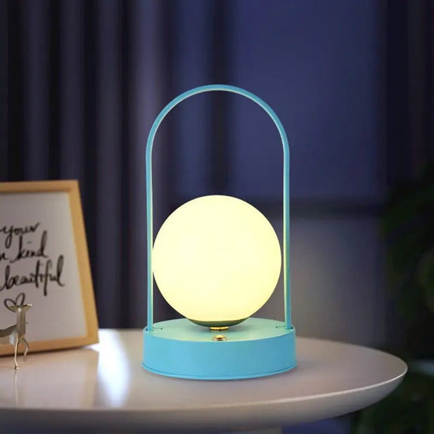 3-in-1 Portable LED Dimmable Night Light for Camping - White/Black/Blue - clip memories