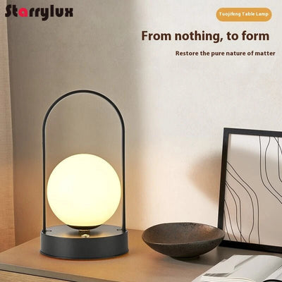 3-in-1 Portable LED Dimmable Night Light for Camping - White/Black/Blue - clip memories