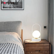 3-in-1 Portable LED Dimmable Night Light for Camping - White/Black/Blue - clip memories