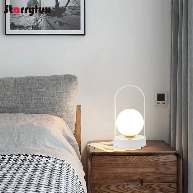 3-in-1 Portable LED Dimmable Night Light for Camping - White/Black/Blue - clip memories