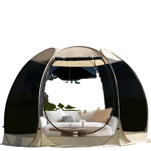 Portable Screen House Tent with Mosquito Net - 6 - 8 Person Camping Shelter for Families - Campify