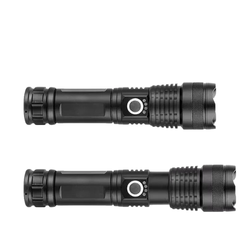 Powerful Rechargeable LED Tactical Flashlight for Outdoor Adventures - Campify