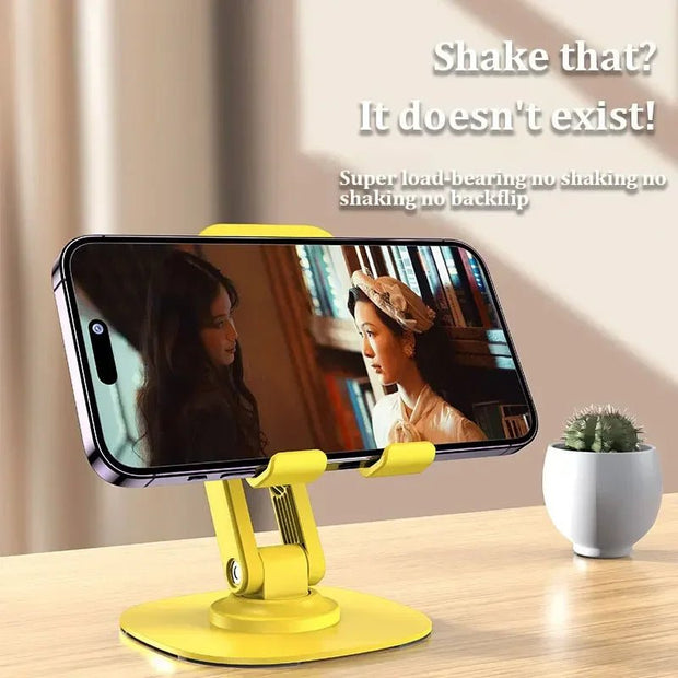 Rotating phone stand foldable desktop TV show lazy person