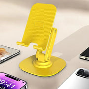 Rotating phone stand foldable desktop TV show lazy person