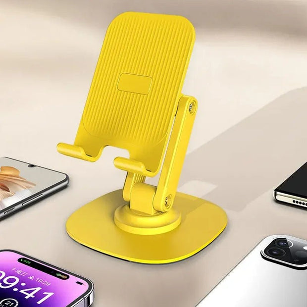 Rotating phone stand foldable desktop TV show lazy person