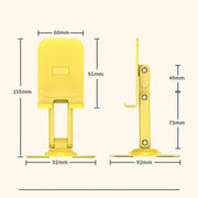 Rotating phone stand foldable desktop TV show lazy person