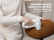 2-in-1 Self-Suction Vacuum Iron: Clothes & Mite Remover - clip memories