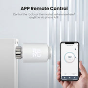 Smart ZigBee Radiator Actuator Valve with Alexa & Google Home Support - CLIP GADGETS