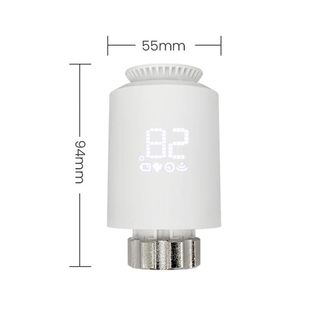 Smart ZigBee Radiator Actuator Valve with Alexa & Google Home Support - CLIP GADGETS