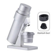 STARSEEKER Titanium Burr Grinder with Stepless Adjustment - CLIP GADGETS