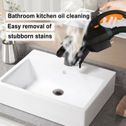 High Temp Sterilization Steam Carpet Cleaner & Vacuum - Car Wash Wet/Dry Machine - clip memories
