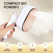 Portable Dual-Use Steamer & Mini Ironing Machine for Laundry - clip memories