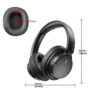 SuperEQ V16 Wireless Over Ear Headphones with Mic, Bass Mode, 90H Playtime - CLIP GADGETS