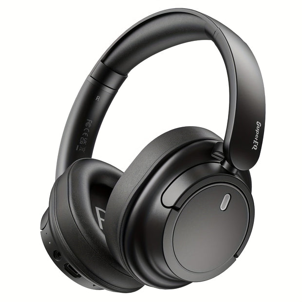 SuperEQ V16 Wireless Over Ear Headphones with Mic, Bass Mode, 90H Playtime - CLIP GADGETS