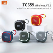 TG659 Portable Wireless Speaker - Loud Stereo Sound, USB-Powered - CLIP GADGETS