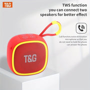 TG659 Portable Wireless Speaker - Loud Stereo Sound, USB-Powered - CLIP GADGETS