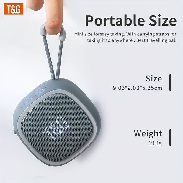 TG659 Portable Wireless Speaker - Loud Stereo Sound, USB-Powered - CLIP GADGETS