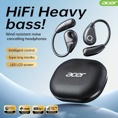 HiFi TWS Wireless Headphones with Heavy Bass Stereo & Noise Cancellation, Stylish Christmas Design - CLIP GADGETS
