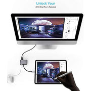 Type-C hub to dual HDMI PD USB3.0 hub for mobile phones, laptops, and multi port docking stations - clip memories