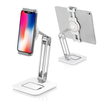 Universal Aluminum Desktop Foldable Tablet Phone Stand Holder - clip memories