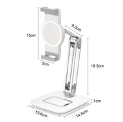 Universal Aluminum Desktop Foldable Tablet Phone Stand Holder - clip memories
