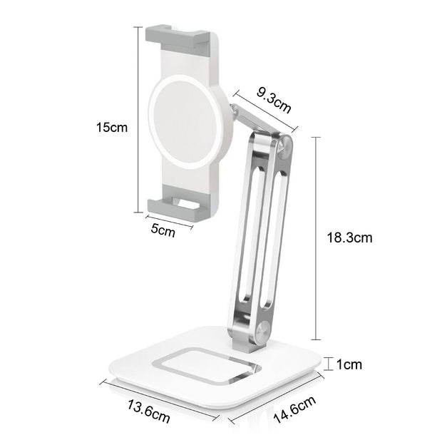 Universal Aluminum Desktop Foldable Tablet Phone Stand Holder - clip memories