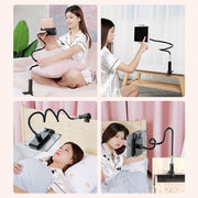 Universal Tablet Stand for Bedside and Desk - Adjustable Lazy Bracket for Phone and Tablet - clip memories