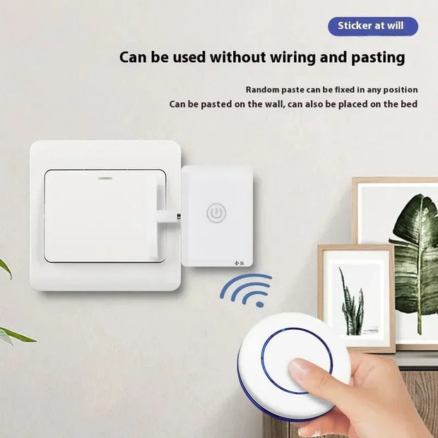 Automatic Button Pusher USB Rechargeable Wireless Remote Control Switch - clip memories