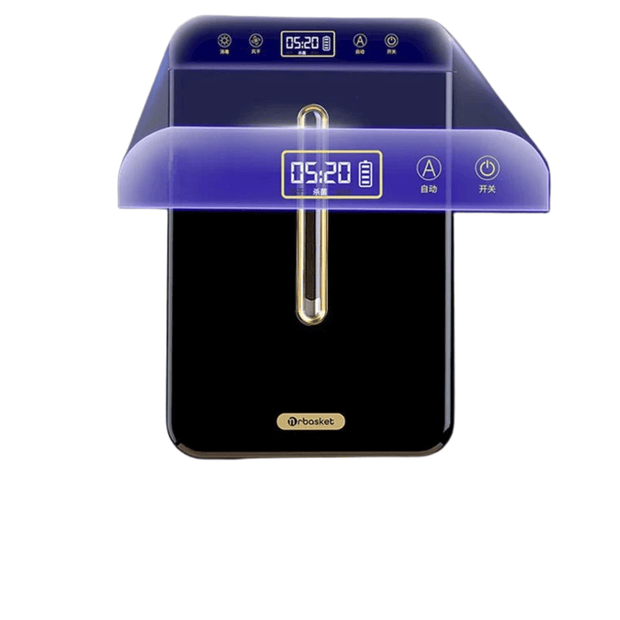 Wall Mounted Kitchen Disinfection Machine with Large Storage - High - End Integrated Drying - CLIP GADGETS