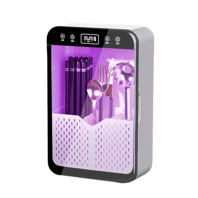 Wall Mounted Kitchen Disinfection Machine with Large Storage - High - End Integrated Drying - CLIP GADGETS